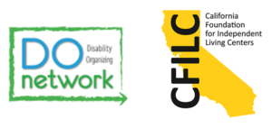 The DOnetwork green square logo and the CFILC California logo